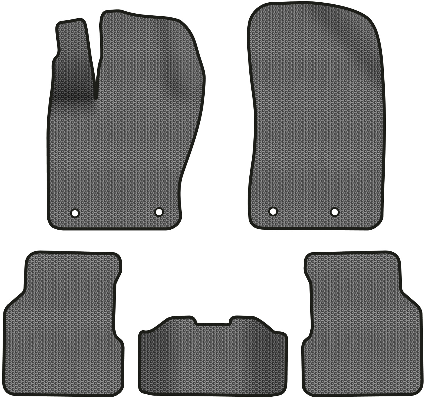 EVA коврики в салон авто EVAtech для Compass Jeep 2017 2 поколение SUV USA JP12618C5OU4SGB - Фото 1