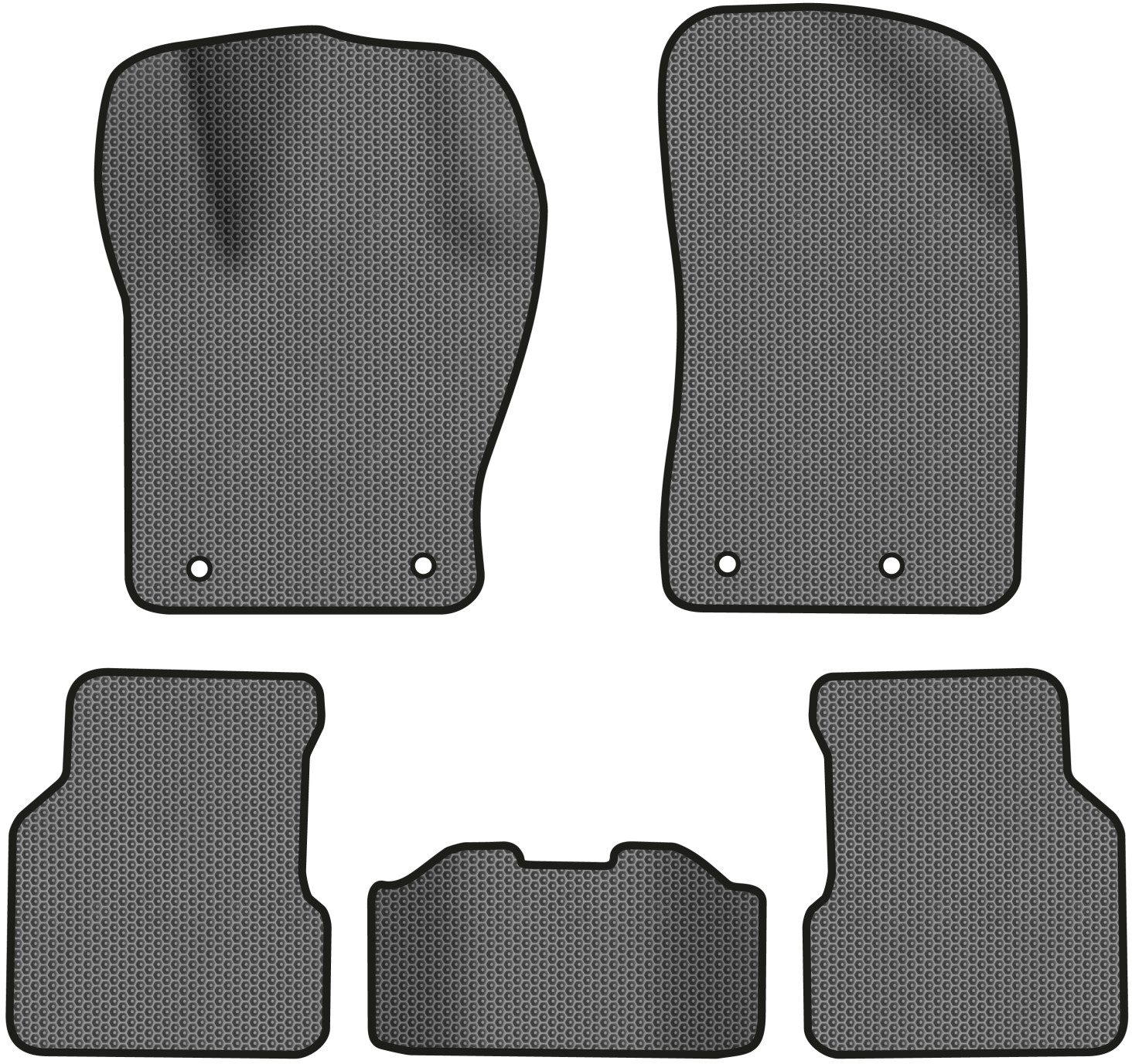 EVA коврики в салон авто EVAtech для Compass Jeep 2017 2 поколение SUV USA JP12618CD5OU4SGB - Фото 1
