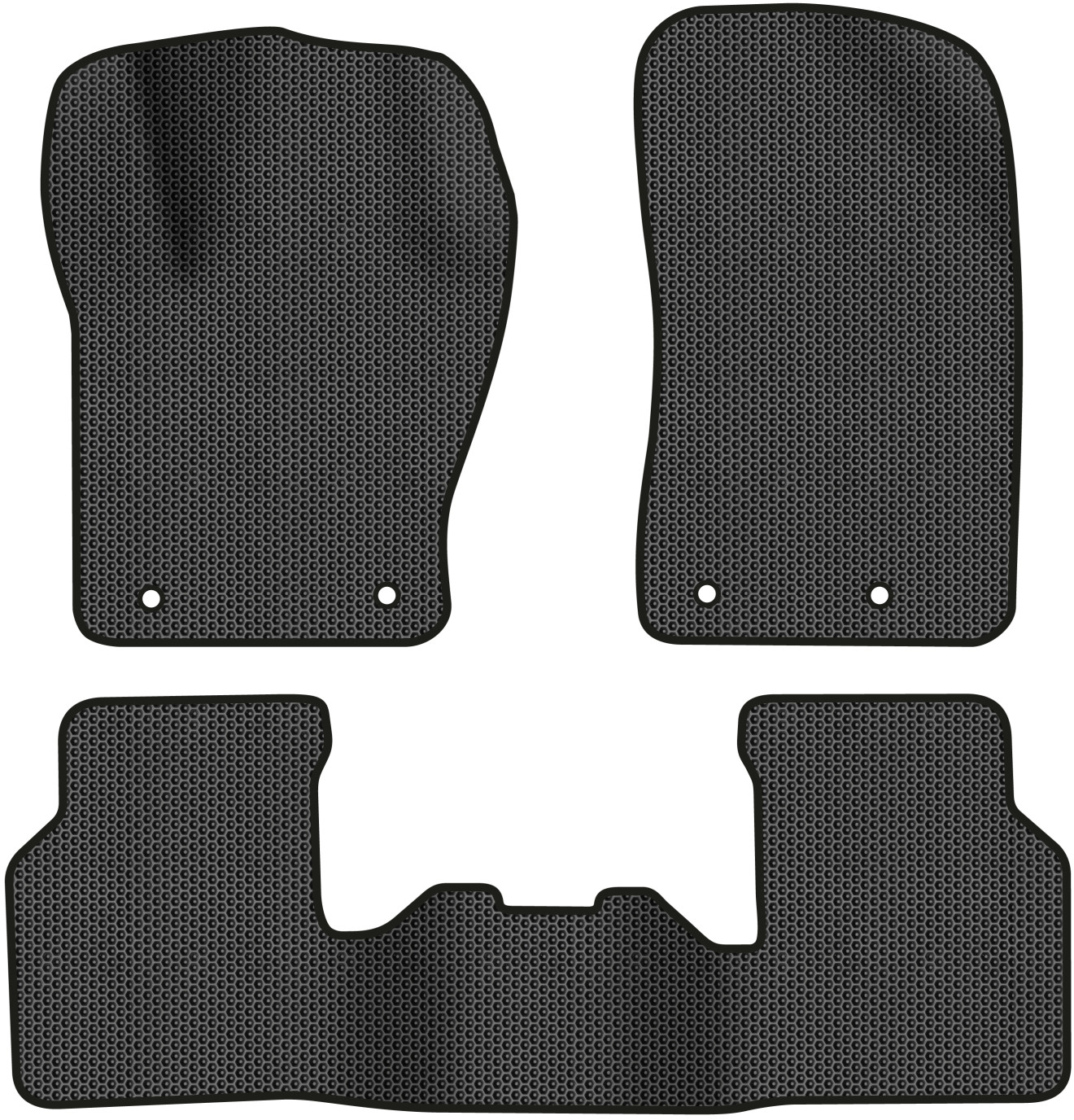 EVA коврики в салон авто EVAtech для Compass Jeep 2017 2 поколение SUV USA JP12618ZD3OU4SBB - Фото 1