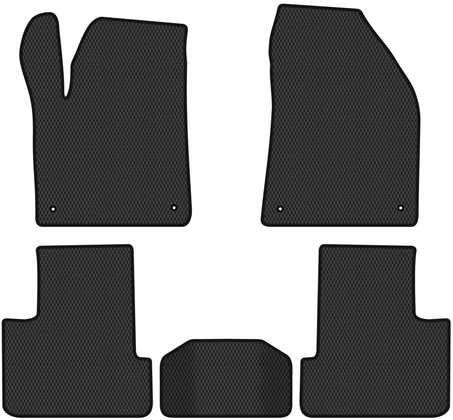 EVA килимки в салон авто EVAtech для Cherokee (KL) Jeep 2014 5 покоління SUV USA JP12822CV5RBB - Фото 1