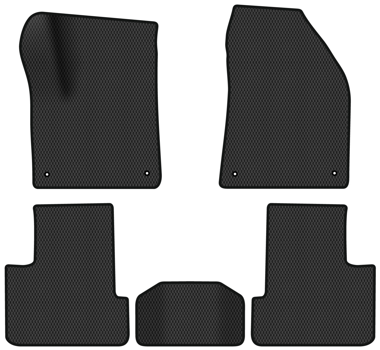 EVA килимки в салон авто EVAtech для Cherokee (KL) Jeep 2014 5 покоління SUV USA JP12822CE5LA4RBB - Фото 1