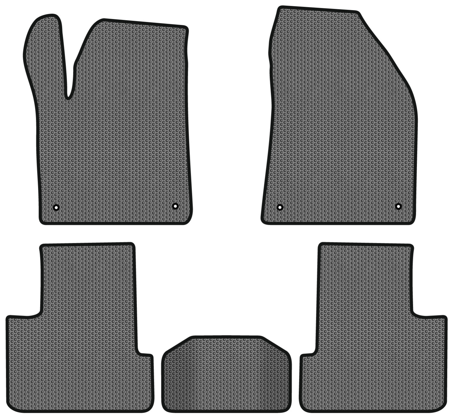 EVA килимки в салон авто EVAtech для Cherokee (KL) Jeep 2014 5 покоління SUV USA JP12822CV5LA4SGB - Фото 1