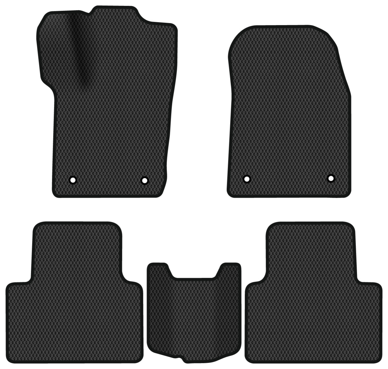 EVA килимки в салон авто EVAtech для Grand Cherokee (WK2) Laredo Restyling Jeep 2013-2021 4 покоління SUV EU JP13182CD5OU4RBB - Фото 1