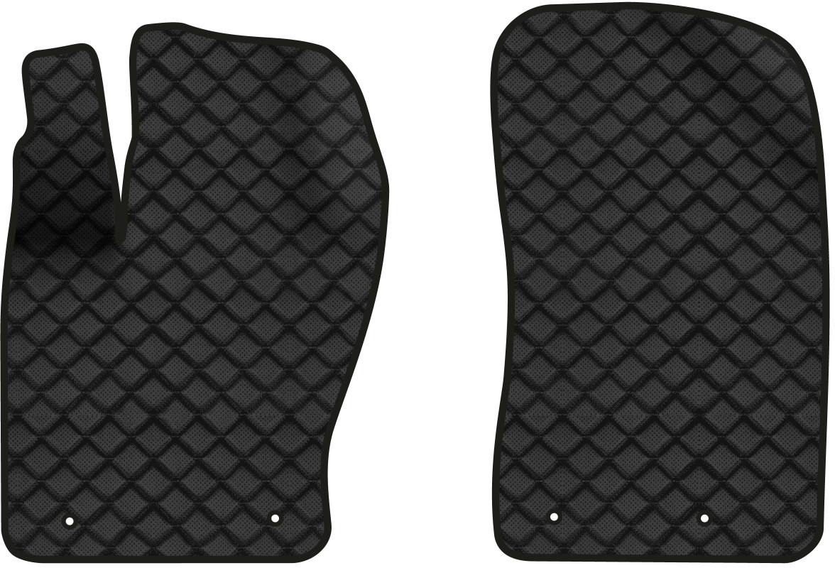Коврики из экокожи в салон авто передние EVAtech ECO для Compass Jeep 2017 2 поколение SUV USA (JP1613A2LA4BBB) - Фото 1