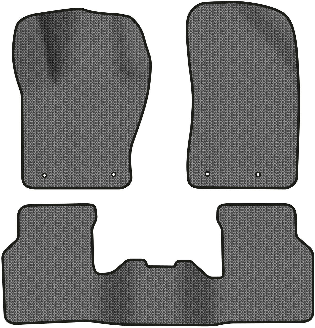 EVA коврики в салон авто EVAtech для Compass Jeep 2017 2 поколение SUV USA JP1613ZD3LA4SGB - Фото 1