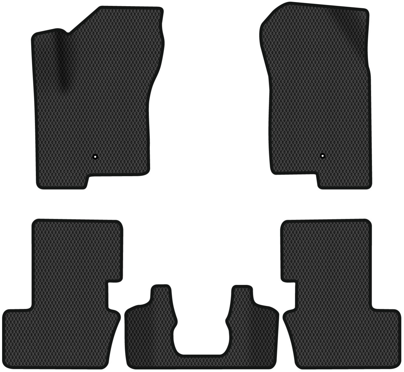 EVA коврики в салон авто EVAtech для Patriot (MK74) Jeep 2006-2011 1 поколение SUV USA JP1760CD5LA2RBB - Фото 1