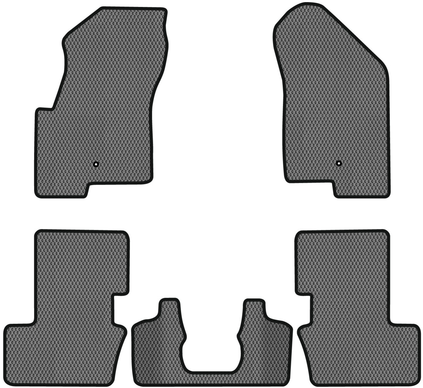 EVA коврики в салон авто EVAtech для Patriot (MK74) Jeep 2006-2011 1 поколение SUV USA JP1760CG5LA2RGB - Фото 1
