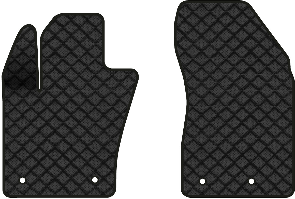 Коврики из экокожи в салон авто передние EVAtech ECO для Renegade Jeep 2014 1 поколение SUV USA (JP22642AV2OU4BBB) - Фото 1