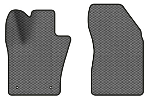 EVA коврики в салон авто передние EVAtech для Renegade (2 clips) Jeep 2014 1 поколение SUV USA JP23861AE2LA2RGB - Фото 1