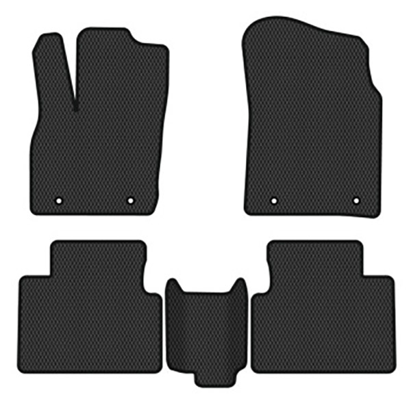 EVA коврики в салон авто EVAtech для Grand Cherokee (WK2) Restyling Jeep 2013-2021 4 поколение SUV EU JP3100C5LA4RBB - Фото 1