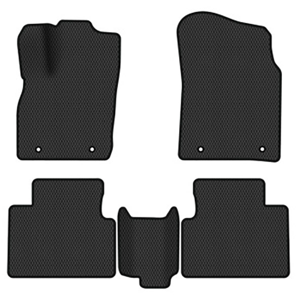 EVA коврики в салон авто EVAtech для Grand Cherokee (WK2) Restyling Jeep 2013-2021 4 поколение SUV EU JP3100CD5RBB - Фото 1