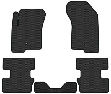EVA килимки в салон авто EVAtech для Compass Jeep 2006-2011 1 покоління SUV USA JP3780CV5LA2RBB - Фото 1