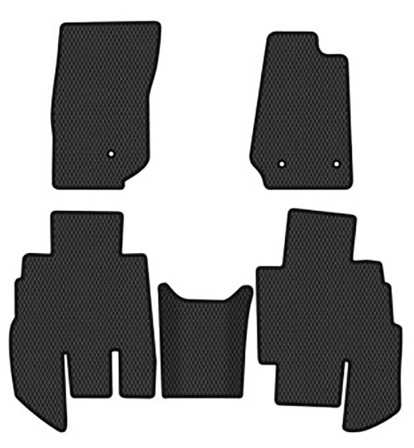 EVA килимки в салон авто EVAtech для Wrangler (JK) Unlimited Sahara Restyling Jeep 2010-2018 3 покоління SUV USA JP43495CG5FC3RBB - Фото 1