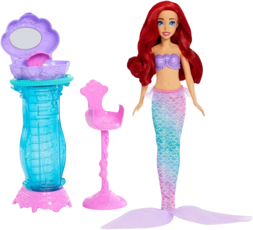 Кукольный набор DISNEY PRINCESS Ариэль Магия жемчужин (JBF86) - Фото 1