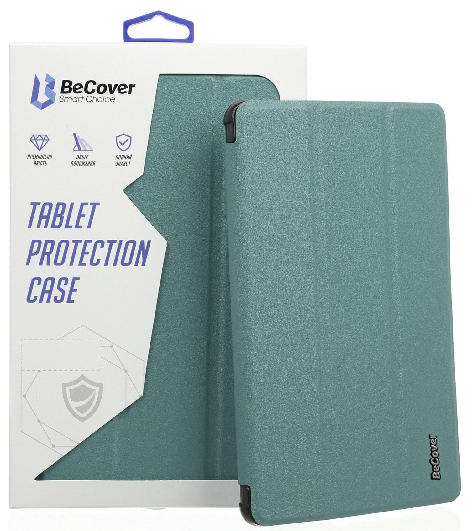 Чохол для планшету BeCover Magnetic for Apple iPad mini 6 2021 Dark Green (706837) - Фото 1