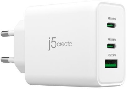 Сетевое зарядное устройство J5create JUP3365E-EN - Фото 1