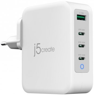 Сетевое зарядное устройство J5create JUP43130E-EN - Фото 1