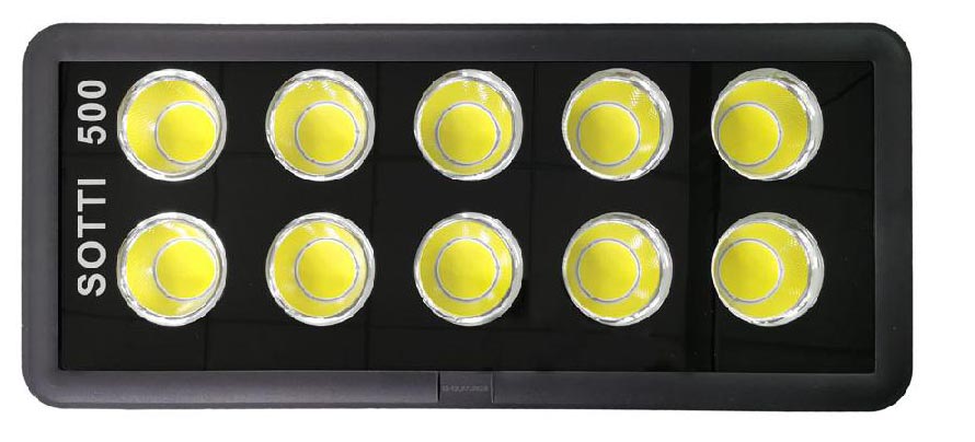 Светодиодный прожектор Євросвітло 500Вт SOTTI-500 6400К IP65 (000055277) - Фото 1