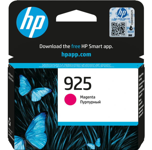 Картридж для струйных МФУ и принтеров HP 925 Magenta Original Ink (4K0V7PE) - Фото 1