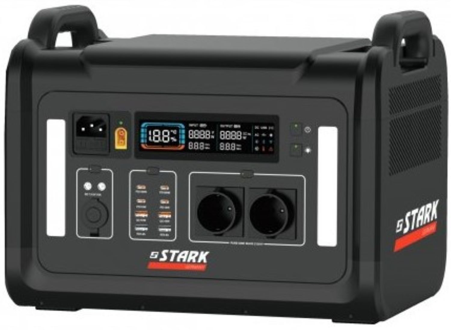 Зарядная станция универсальная Stark K2400 2400 Вт 2160 Вт-год LiFePO4 (241000198) - Фото 1