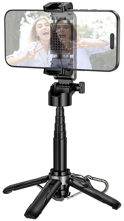 Монопод для селфи HOCO K27 Black (6942007654067) - Фото 1