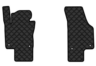 Коврики из экокожи в салон авто передние EVAtech ECO для Passat NMS Restyling Volkswagen 2015-2019 1 поколение Sedan USA VW1696AK2AV4BBLB - Фото 1