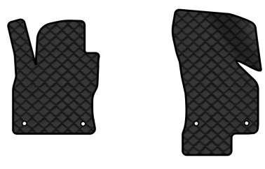 Килимки з екошкіри в салон авто передні EVAtech для Octavia A7 (Subwoofer Canton) AT Skoda 2013-2020 3 покоління Combi EU (SK32062A2AV4BBB) - Фото 1