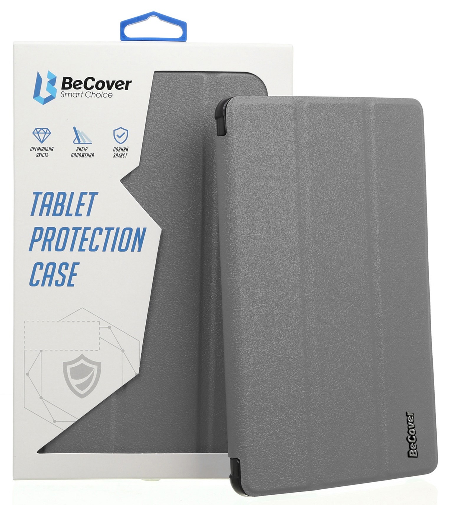 Чохол для планшету BeCover Direct Charge Pen з кріпленням Apple Pencil for Apple iPad mini 6 2021 Gray (706787) - Фото 1