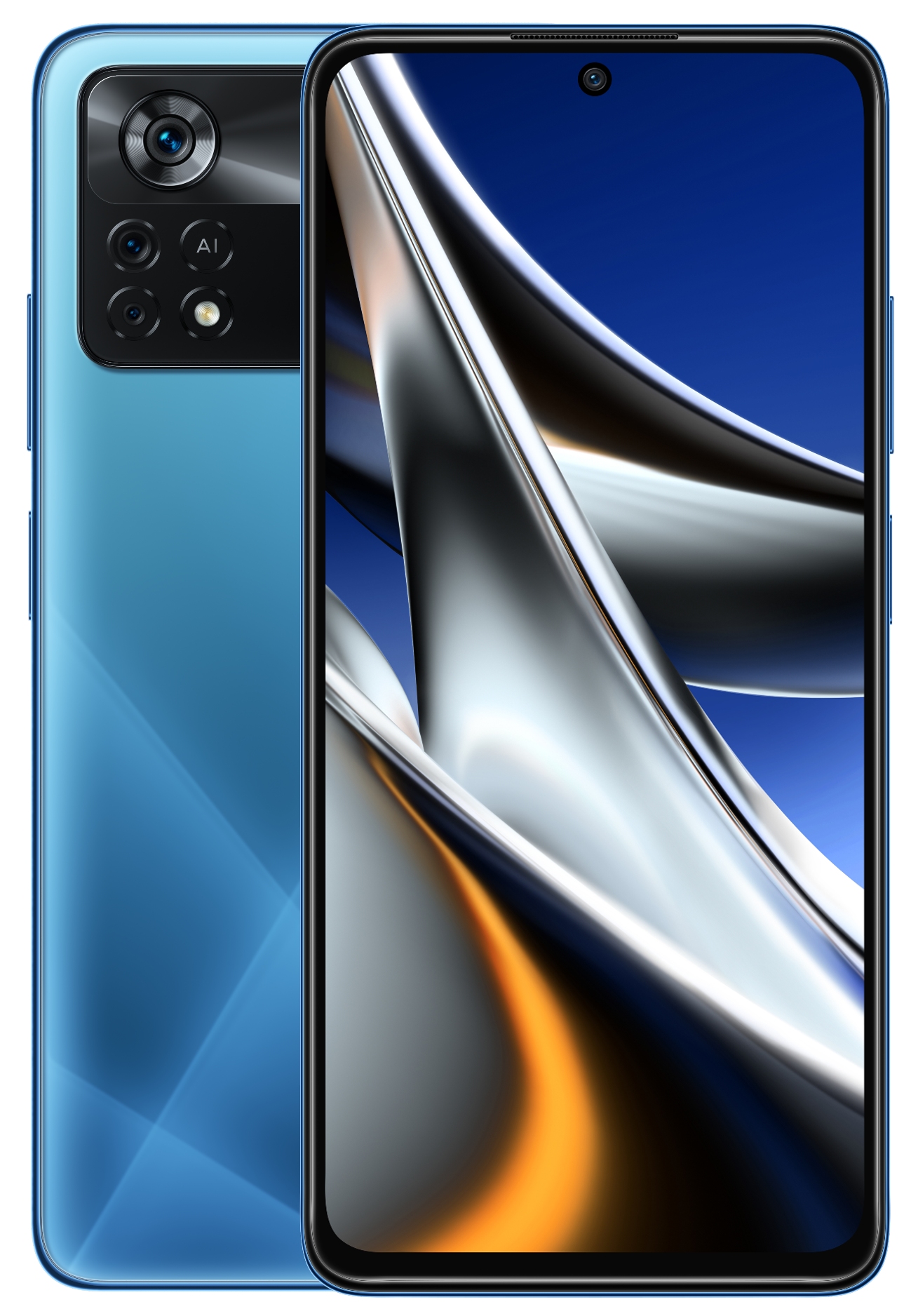 Смартфон Poco X4 Pro 5G 6/128Gb Laser Blue (2201116PG) купить - цена ...