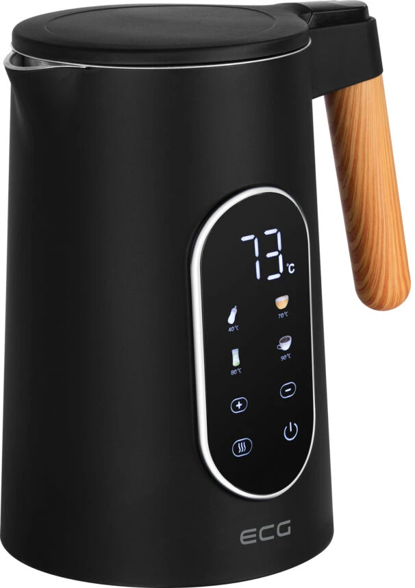 Уценка - Электрический чайник ECG RK 1799 Smart Black - Фото 1