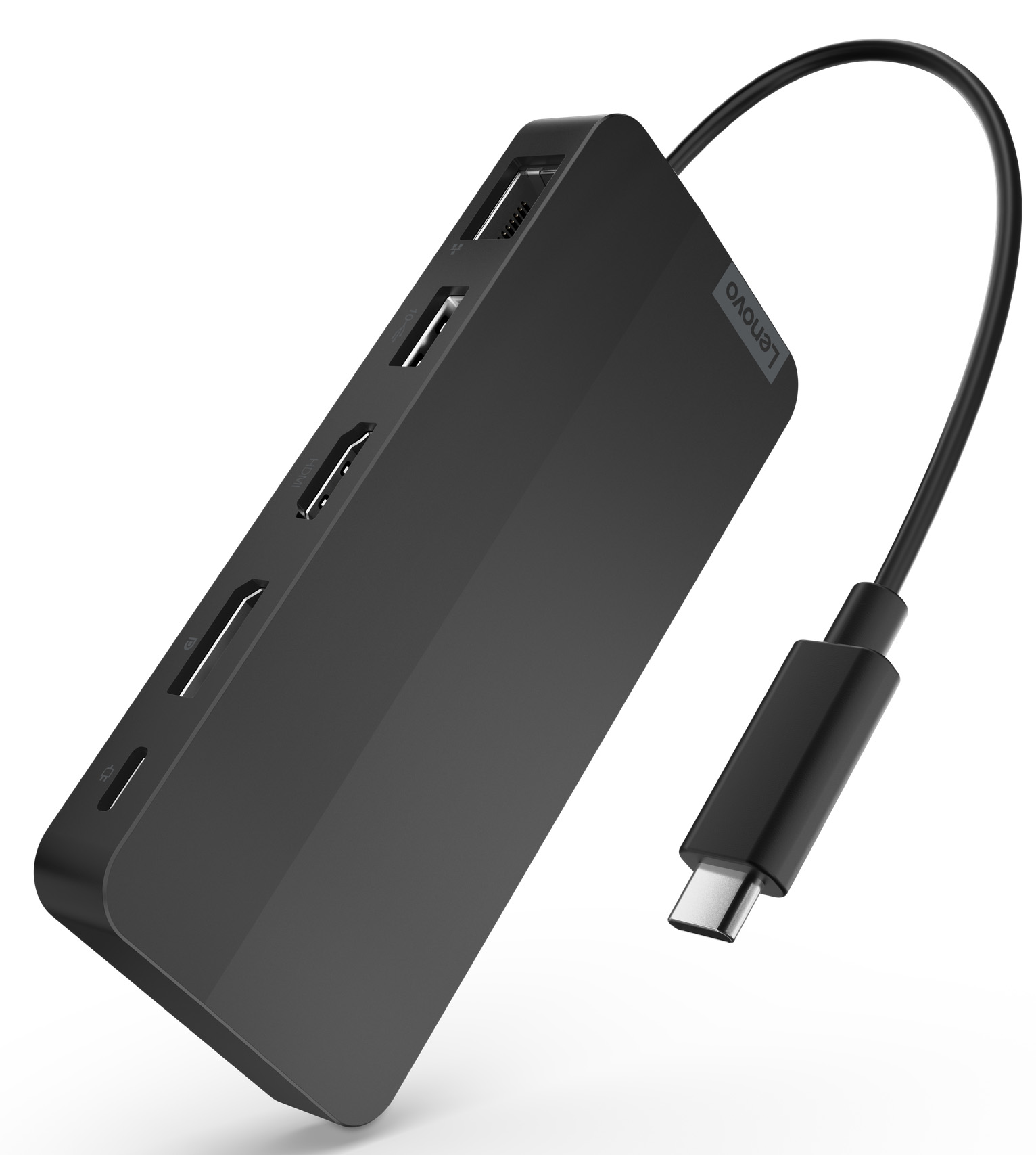 Док-станция Lenovo USB-C Dual Display Travel Dock (40B90100EU) - Фото 1