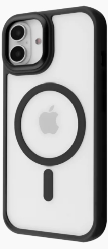 Чехол для смартфона Proove Clear Essence Case with Magnetic Ring iPhone 17 Black (PCCEIP170002) - Фото 1