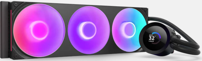 Водяная система охлаждения NZXT Kraken Plus Black (RL-KR360-B2) - Фото 1