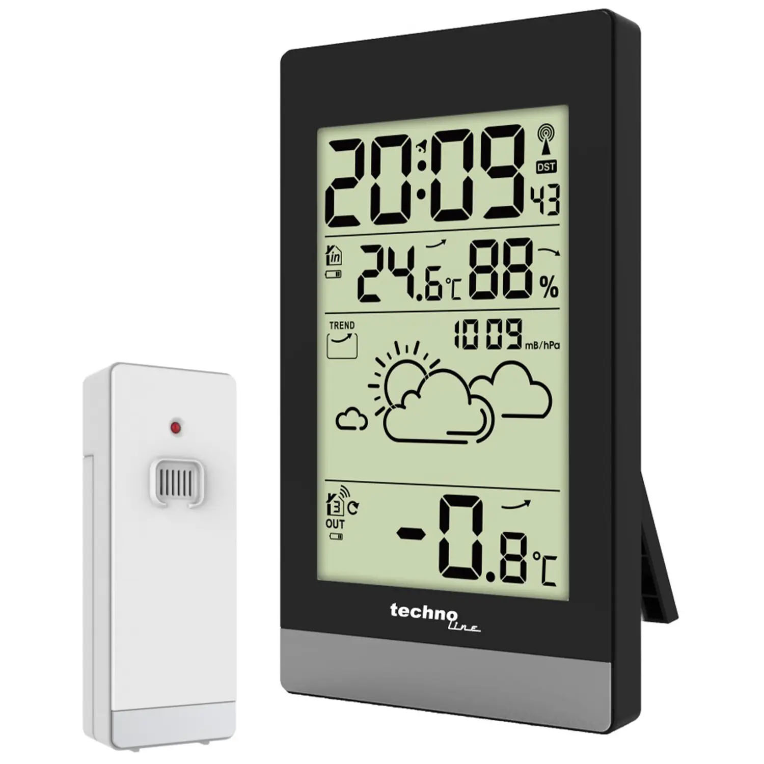 Метеостанция Technoline Black (WS9132) - Фото 1