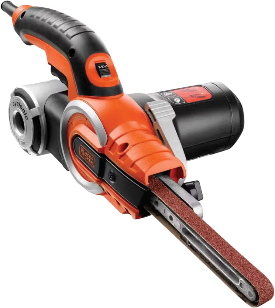 Ленточный напильник Black&Decker 400 Вт (KA902EK) - Фото 1