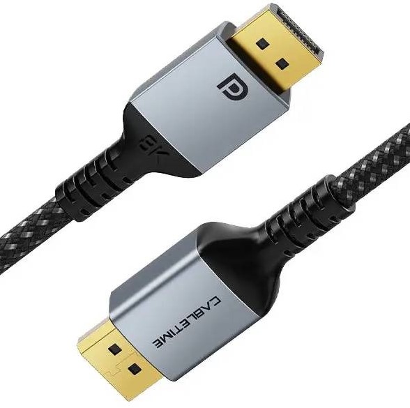 Кабель Cabletime DisplayPort - DisplayPort V 1.4 (M/M) 1 м Black (CD11H) - Фото 1