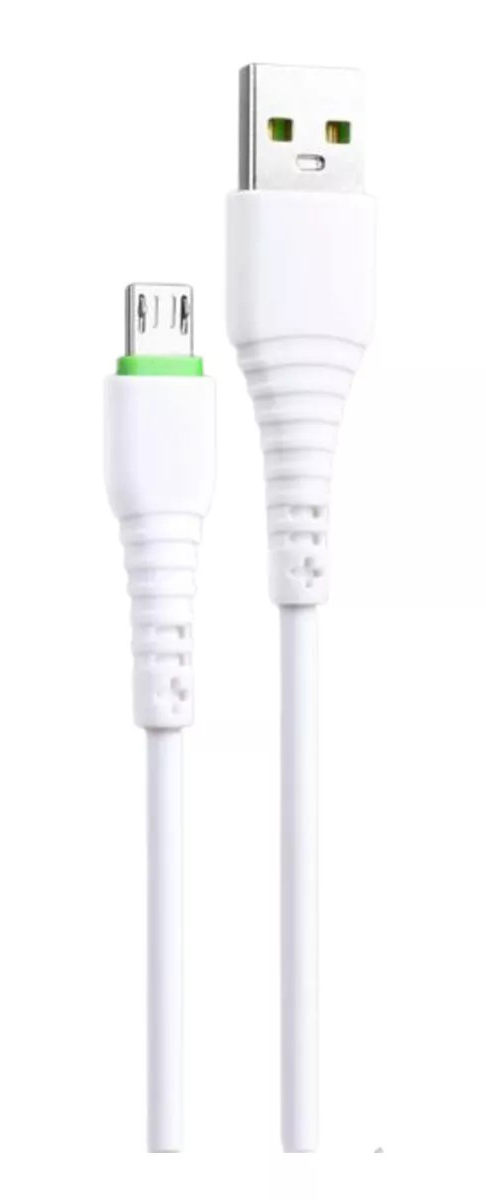 Кабель синхронизации данных Grunhelm Micro USB 1 м (GMC-01MW) - Фото 1