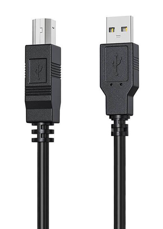 Кабель USB type A - USB type B HP AM-BM 1.5m (DHC-PT100-1.5M) - Фото 1