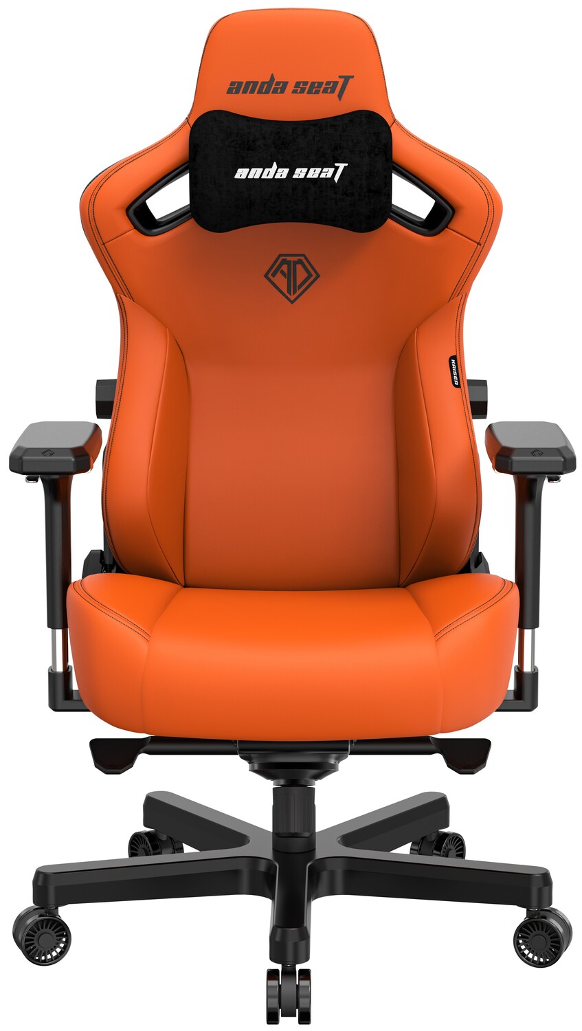 Кресло для геймеров Anda Seat Kaiser 3 Size L Orange (AD12YDC-L-01-O-PV/C) - Фото 1