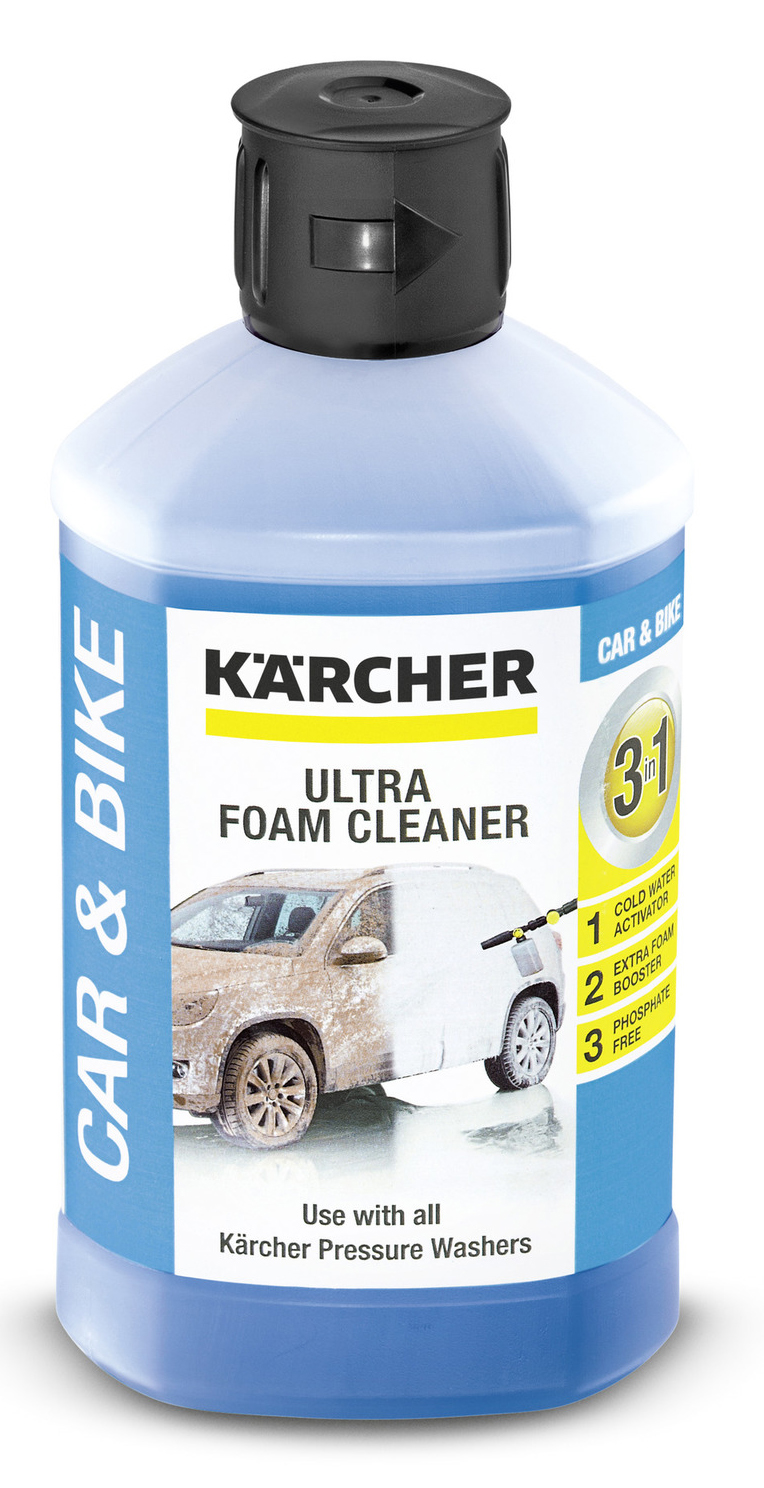 Шампунь для минимойки Karcher Ultra Foam 3-в-1, 1 л (6.295-743.0) - Фото 1