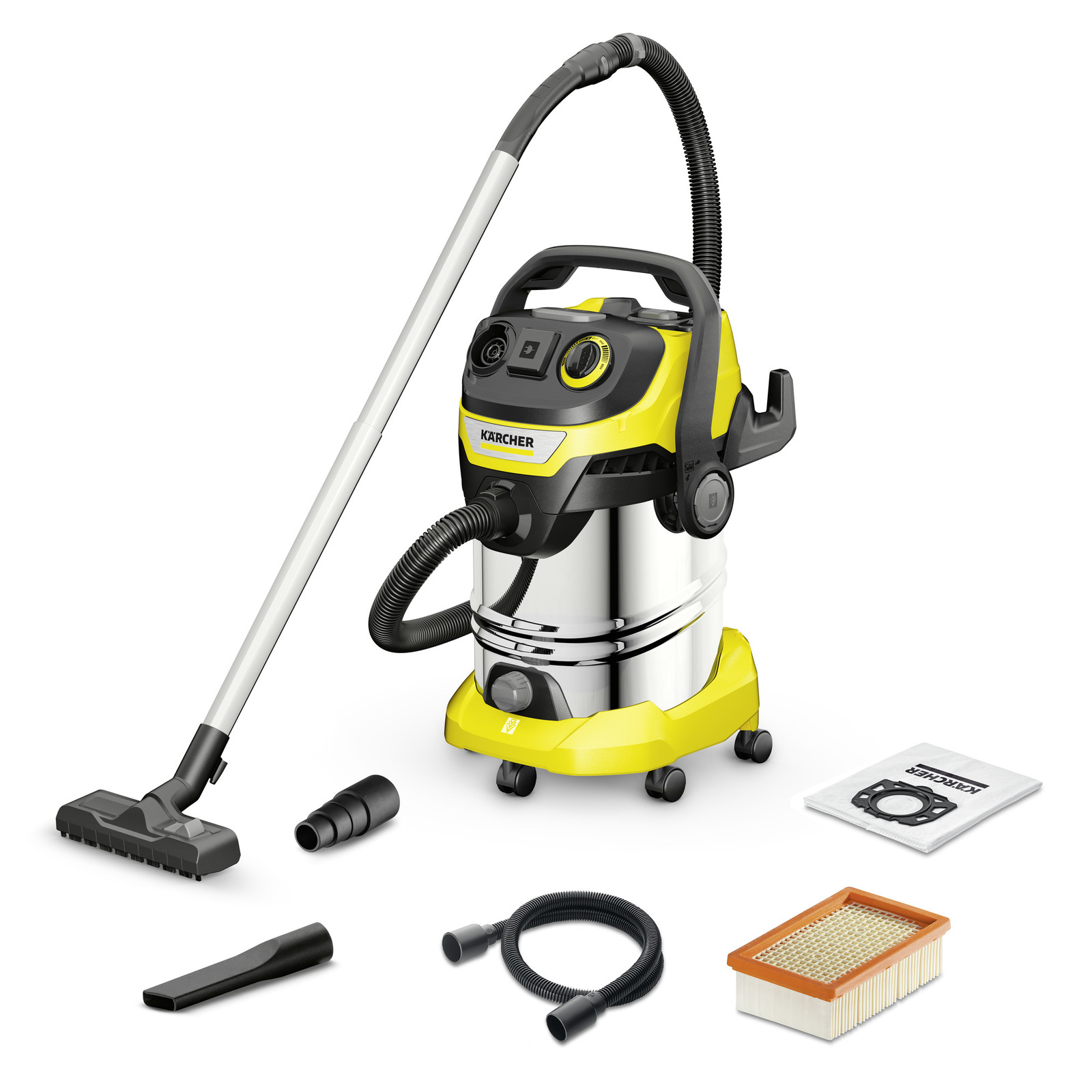 Пылесос для сухой уборки с мешком Karcher WD 6 P S V-30/6/22/T (WD 6 Premium) - Фото 1