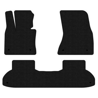 EVA коврики в салон авто EVAtech для X6 (F16) BMW 2014-2019 2 поколение SUV EU (BM334Z3BW6KBB) - Фото 1