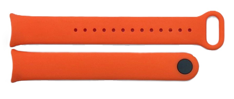 Ремешок для фитнес-браслета BeCover for Xiaomi Mi Smart Band 10 Orange (713616) - Фото 1
