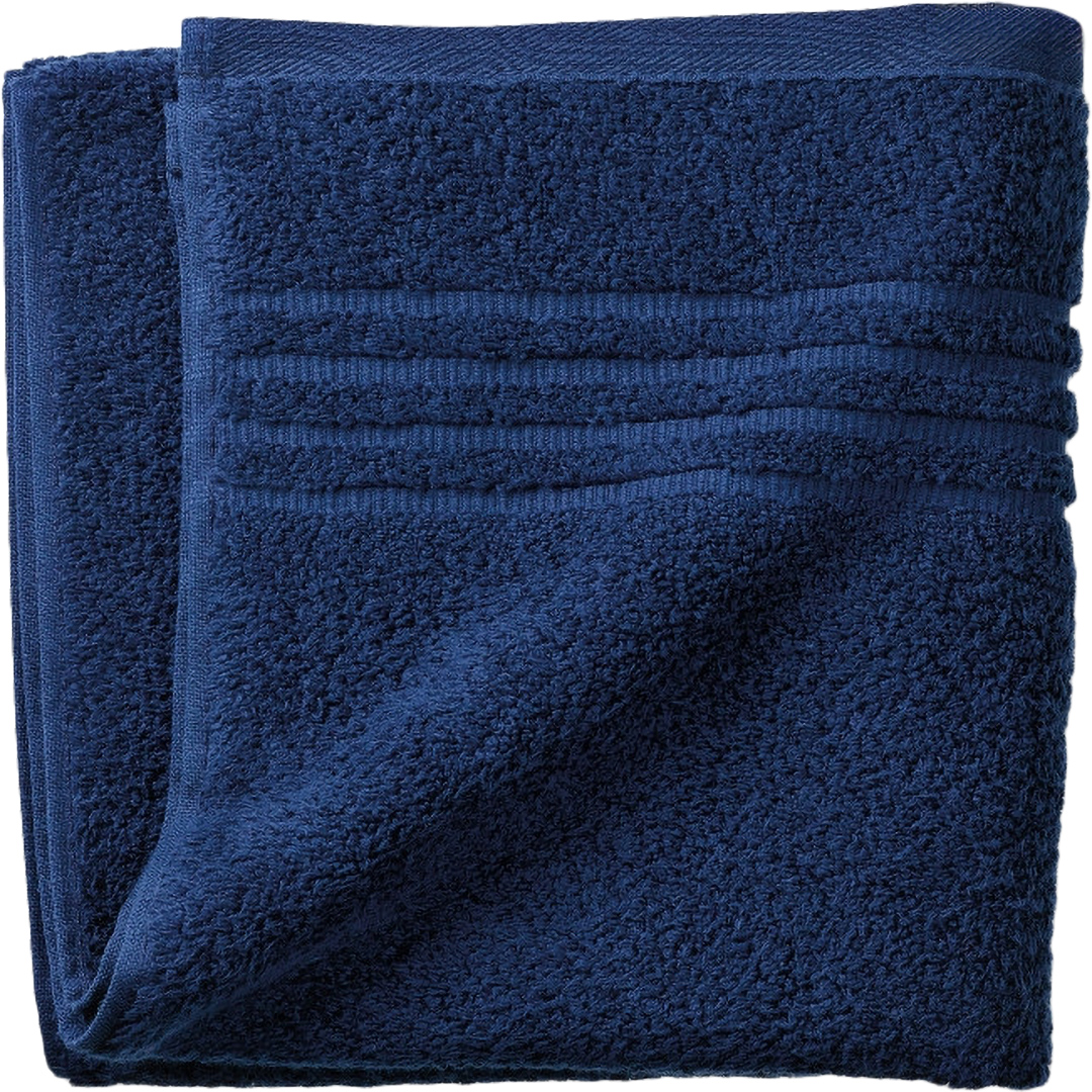 Рушник банний Kela Leonora темно-синій 50х100 см (23470) - Фото 1