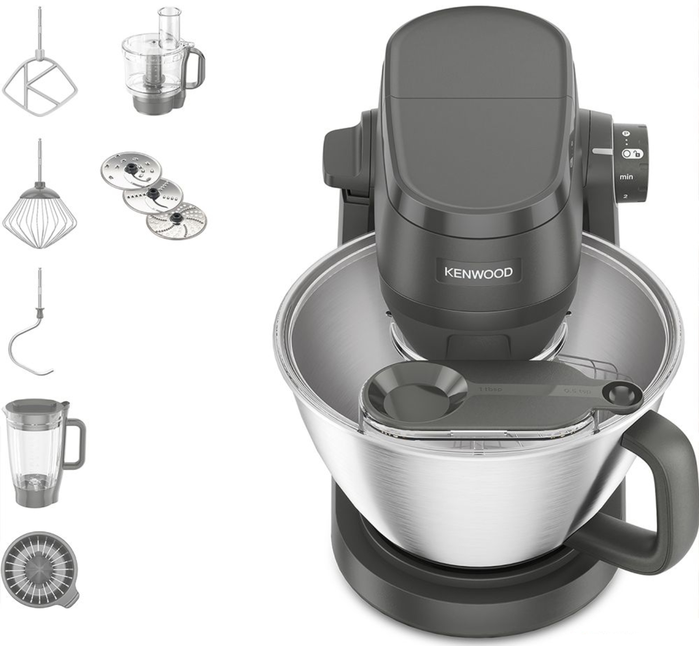 Кухонна машина Kenwood KHC 30.050 GY Multi Tasker
