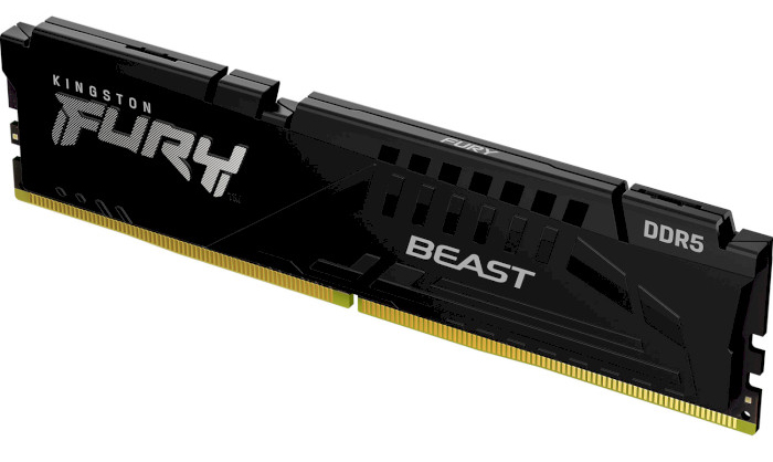 Память DDR Kingston FURY Beast Black DDR5 5200MHz 32GB (KF552C36BBE-32) - Фото 1
