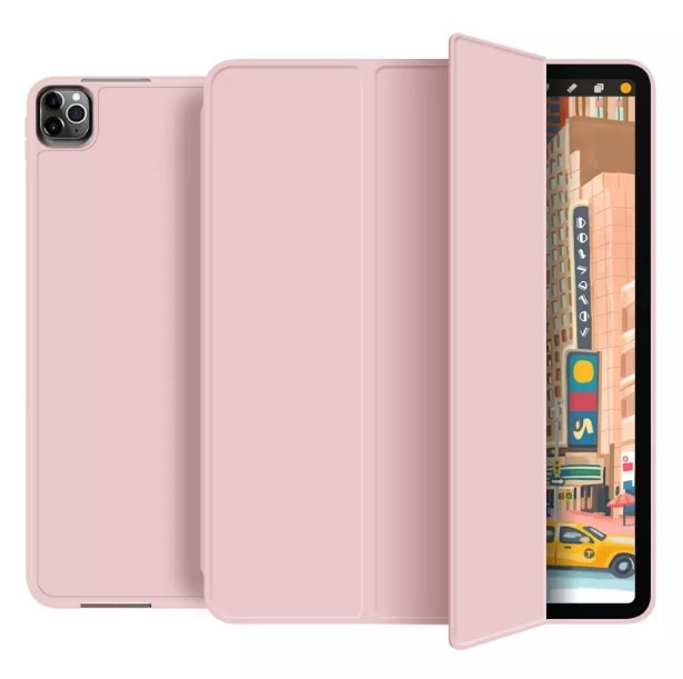 Чехол для планшета BeCover с креплением Apple Pencil for iPad Pro 11 2020/2021/2022 Pink (707530) - Фото 1