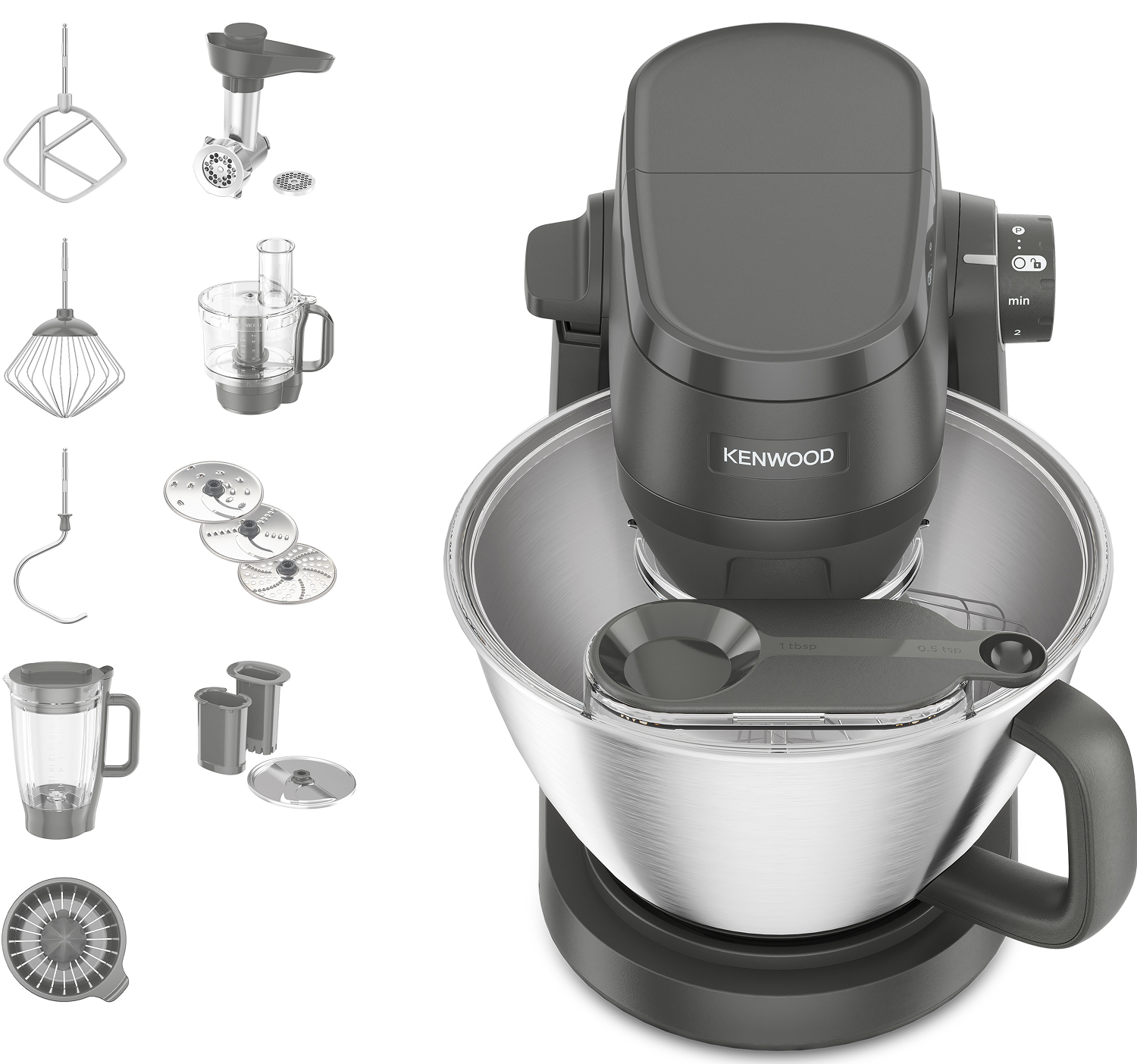 Кухонна машина Kenwood KHC30.070GY Multi Tasker