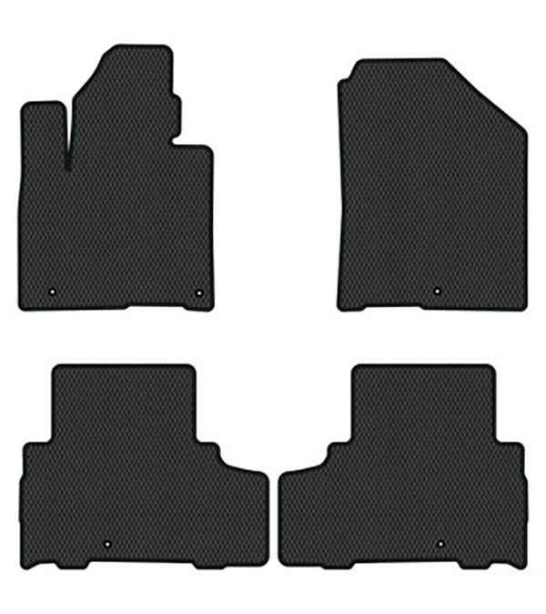 EVA коврики в салон авто EVAtech для Sorento (UM) 5 seats Kia 2014-2020 3 поколение SUV Korea KI11392PVC4LA3RBB - Фото 1