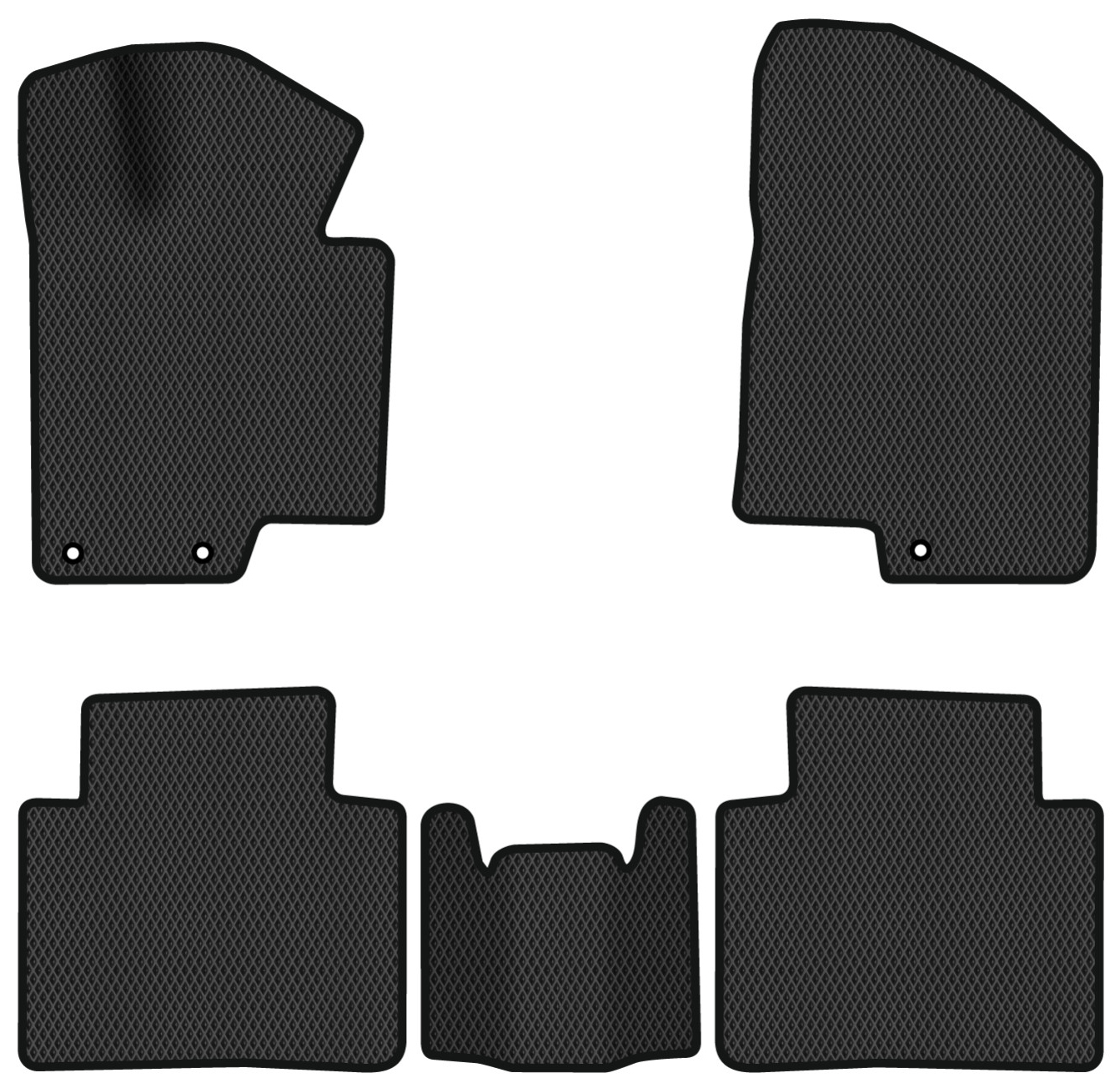 EVA килимки в салон авто EVAtech для K5 (LPI) Kia 2010-2016 3 покоління Sedan Korea (KI11843CEB5KH3RBB) - Фото 1